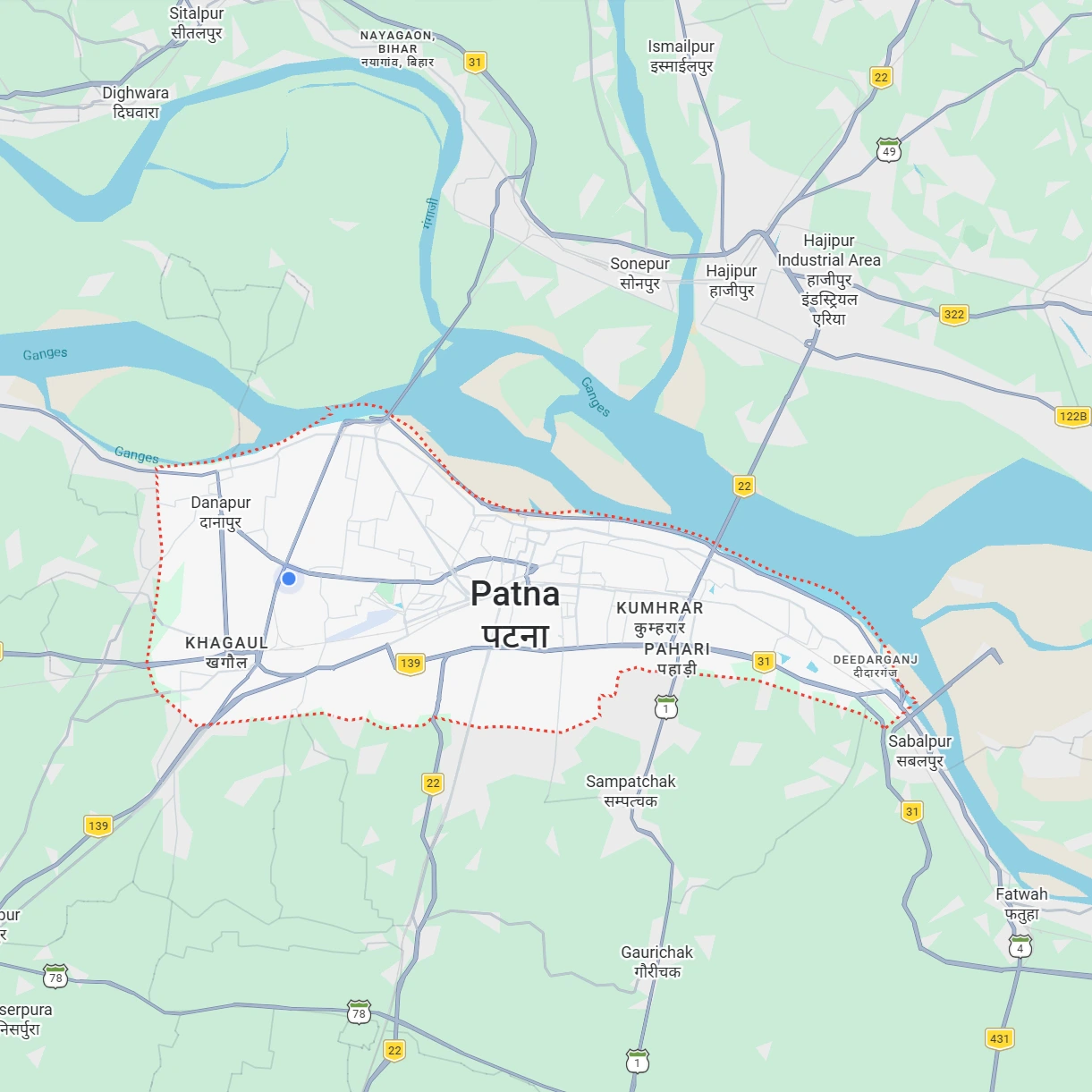 Patna map